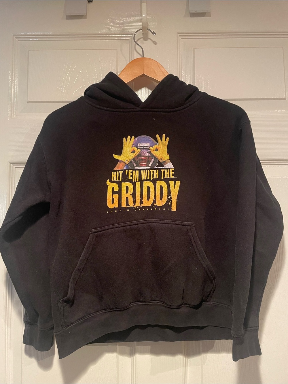 Youth Black 'Hit 'Em With The Griddy' Graphic Hoodie